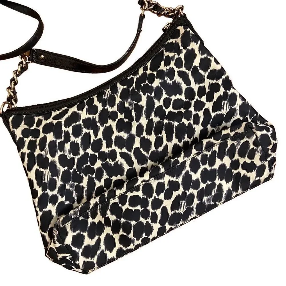 Kate Spade Medium Serena Cheetah Print Shoulder Bag Animal Print Leopard